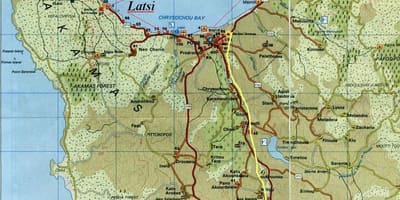 Žemėlapis polis plotas Kipras